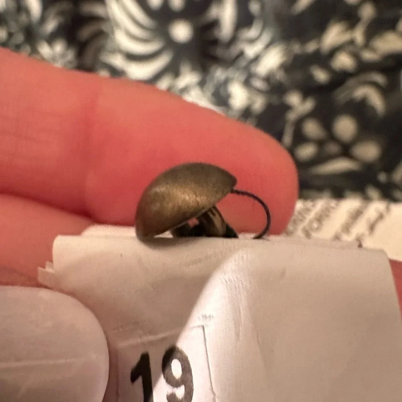 NWT Zara Green Printed Button Down Dress Braided Self Belt Elastic Sleeves LARGE - Picture 12 of 15